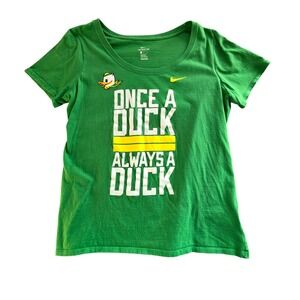 Nike Oregon Ducks Graphic Tee Large Green NCAA Fan Athlesiure College Football